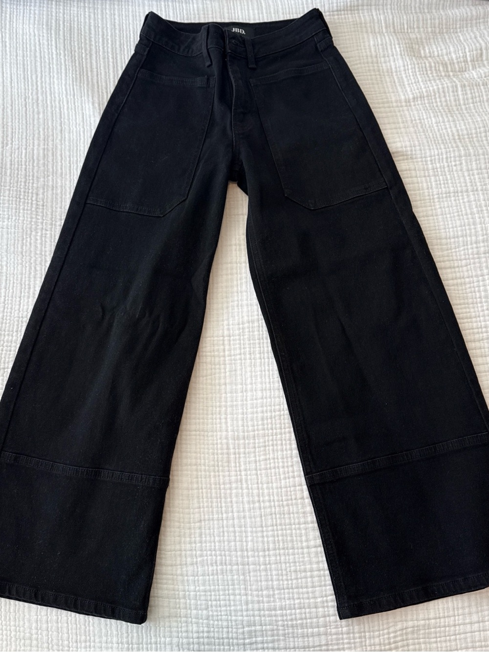 NWOT Jbd Black Wide-Leg Jeans